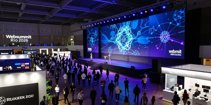 Web Summit Rio 2026 deve reunir mais de 34 mil pessoas com foco em IA