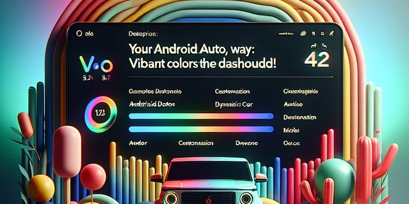 Seu Android Auto, Sua Cara: Cores Vibrantes Invadem o Painel!