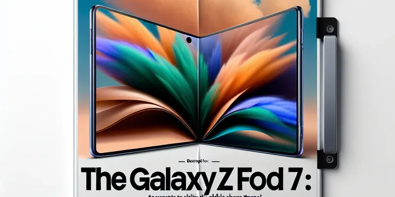 ## Galaxy Z Fold 7: A Resposta da Samsung Para Retomar a Coroa dos Dobráveis!
