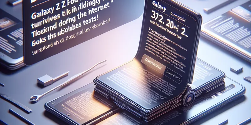 Galaxy Z Fold 7 Sobrevive ao Apocalipse das Dobras? Teste de Durabilidade Choca a Internet!
