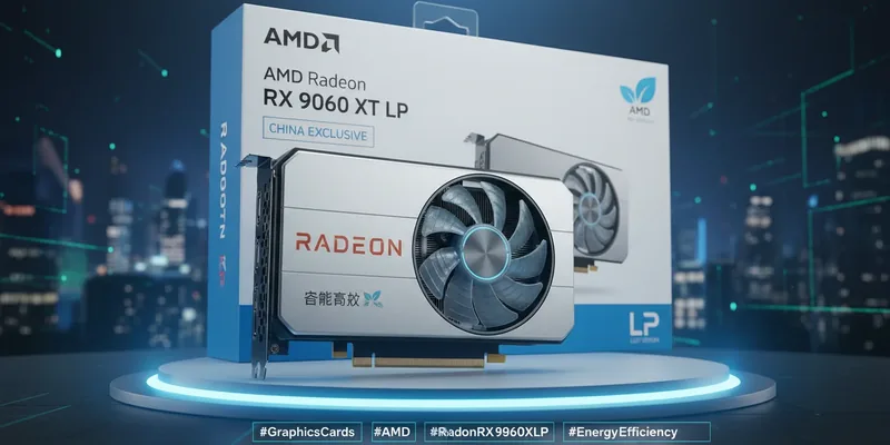 AMD Lança Versão "Light" da RX 9060 XT: Foco em Eficiência Energética na China