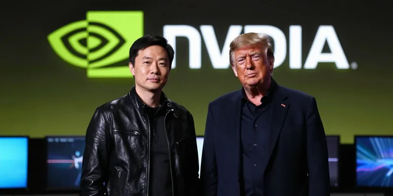 Jensen Huang e Trump: Como o Rei dos Chips da IA Virou uma das Vozes Mais Poderosas da Casa Branca
