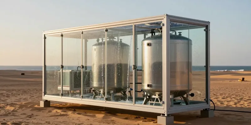 Dessalinizador Solar Revolucionário Promete Água Potável Sem Interrupções: Uma Nova Era na Sustentabilidade Hídrica