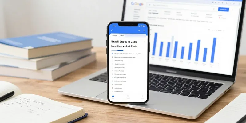Google lança simulados gratuitos do Enem no Gemini e na busca