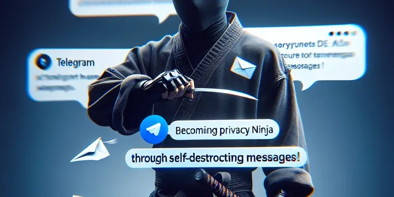 Telegram: Torne-se um Ninja da Privacidade com Mensagens Autoexcluíveis!