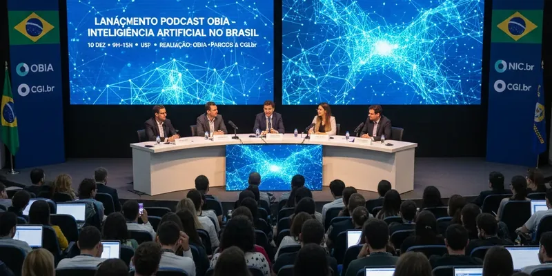 Lançamento do Podcast do OBIA na USP: Um Marco para a Inteligência Artificial no Brasil