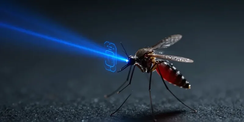 Ciência-Ficção Virou Realidade: Laser Azul com IA Caça Mosquitos em Pleno Voo e Transforma sua Morte em Jogo