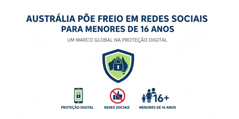Austrália Põe Freio em Redes Sociais para Menores de 16 Anos: Um Marco Global na Proteção Digital