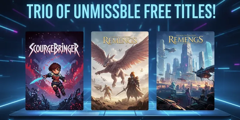 Epic Games Store Presenteia Jogadores com Trio de Títulos Gratuitos Imperdíveis!