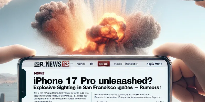 iPhone 17 Pro à Solta? Flagra Explosivo em San Francisco Incendeia Rumores!