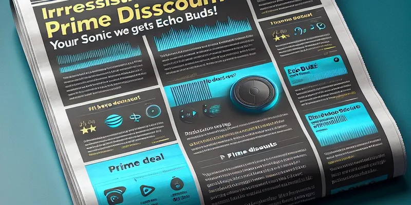 Desconto Prime Irresistível: Seu Mundo Sonoro Ganha Novos Fones Echo Buds!