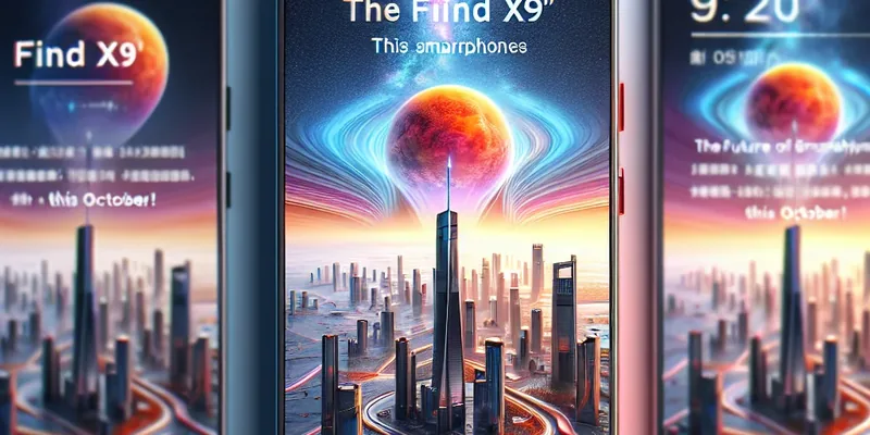 OPPO Find X9: O Futuro dos Smartphones Desembarca na China em Outubro!