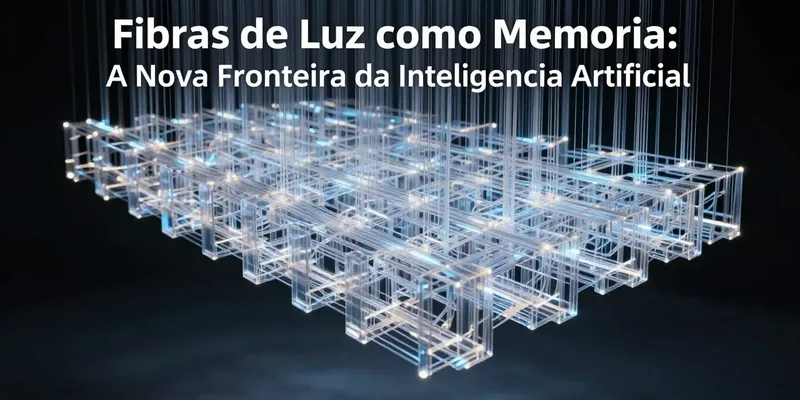 Fibras de Luz como Memoria: A Nova Fronteira da Inteligencia Artificial