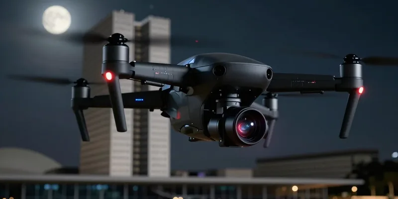 Vigilância de Alta Tecnologia: Drones com Câmeras Térmicas Protegem Julgamento de Alto Impacto no STF