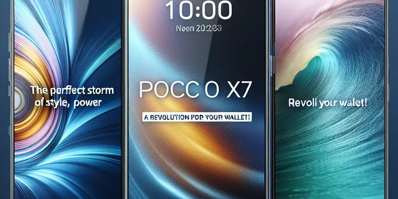 ## POCO X7: A Tempestade Perfeita de Estilo, Potência e Preço Que Vai Revolucionar Seu Bolso!
