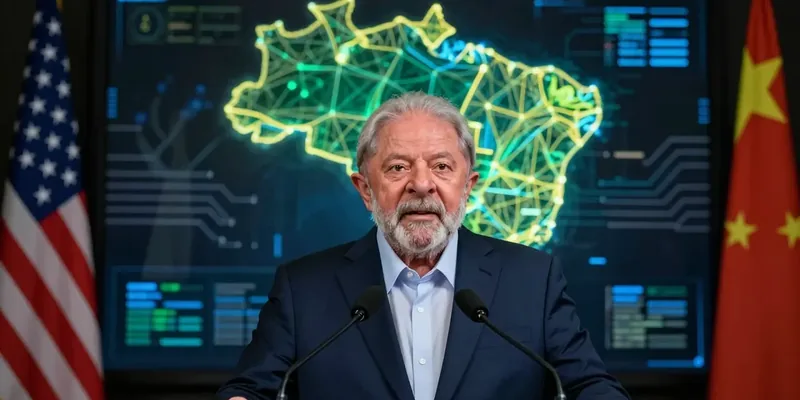 Lula defende IA nacional e recusa dependência de China e EUA