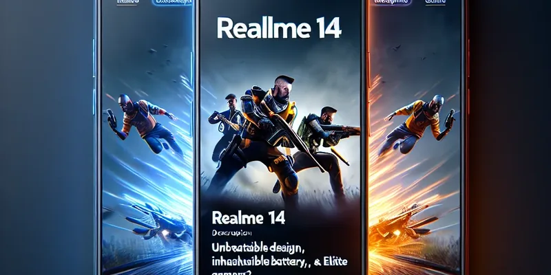 Realme 14: Design Imbatível, Bateria Inesgotável e Performance de Elite para Gamers?