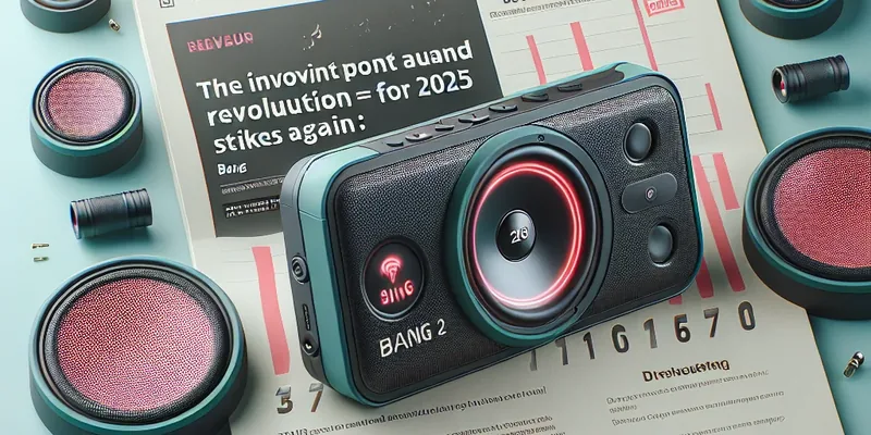 Tronsmart Ataca Novamente: Bang 2 e a Revolução Sonora Portátil para 2025!