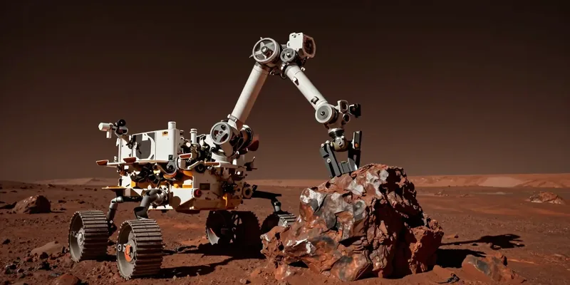 Curiosity da NASA: Braço Robótico Preso a Rocha em Marte Paralisa Missão por 6 Dias