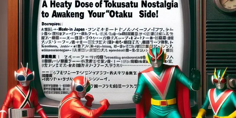 Heróis Made in Japan: Uma Dose Cavalar de Nostalgia Tokusatsu para Despertar o Seu Lado Otaku!