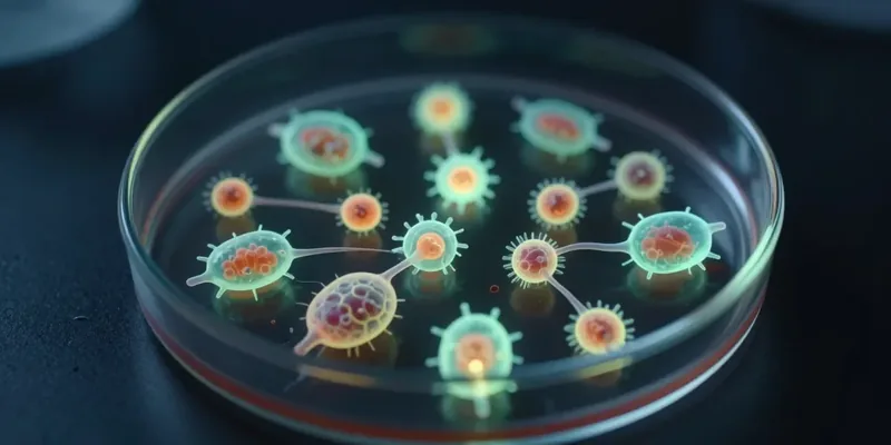 SpudCell: A Primeira Célula Sintética que Come, Cresce e Compete por Sobrevivência