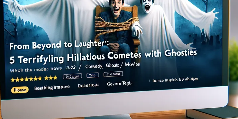 **Do Além às Gargalhadas: 5 Comédias Assustadoramente Hilárias com Fantasmas**
