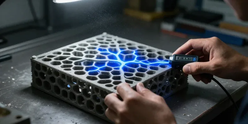 Materiais Impressos em 3D Ganham "Sentido" para Detectar Danos em Tempo Real com Tecnologia de Imagem Elétrica