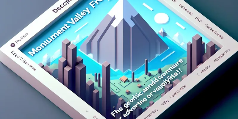 Monument Valley Grátis: Aventura Geométrica e Mágica ao Alcance do Seu Dedo!