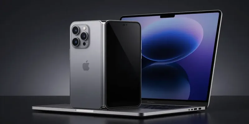 Apple vaza planos para iPhone dobrável e MacBook com tela tátil em testes do iOS 27