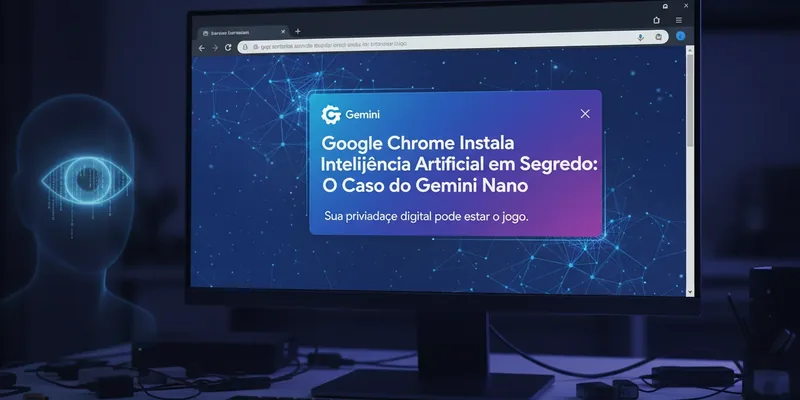 Google Chrome Instala Inteligência Artificial em Segredo: O Caso do Gemini Nano
