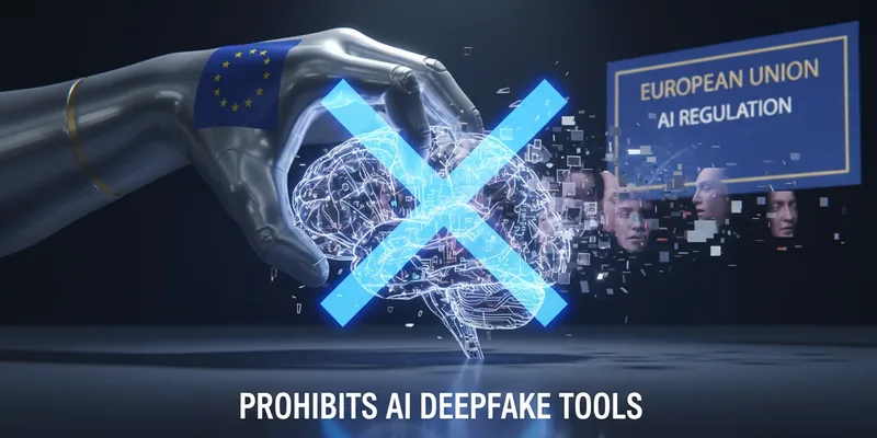 União Europeia proíbe ferramentas de IA que criam deepfakes sexuais