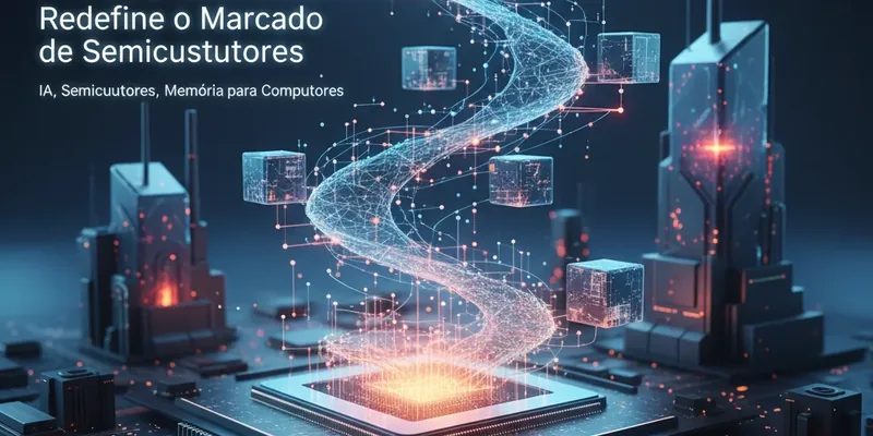 Fome de Memoria da IA Redefine o Mercado de Semicondutores
