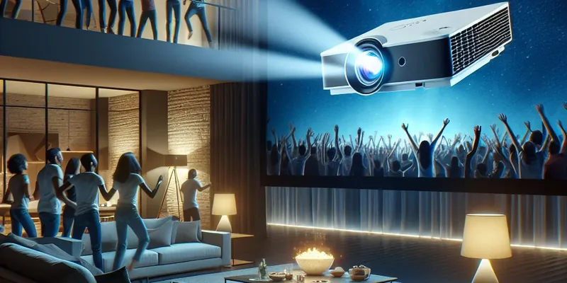Cinema em Casa Sem Limites: A Ascensão dos Projetores de Tiro Curto que Estão Redefinindo o Entretenimento Doméstico!