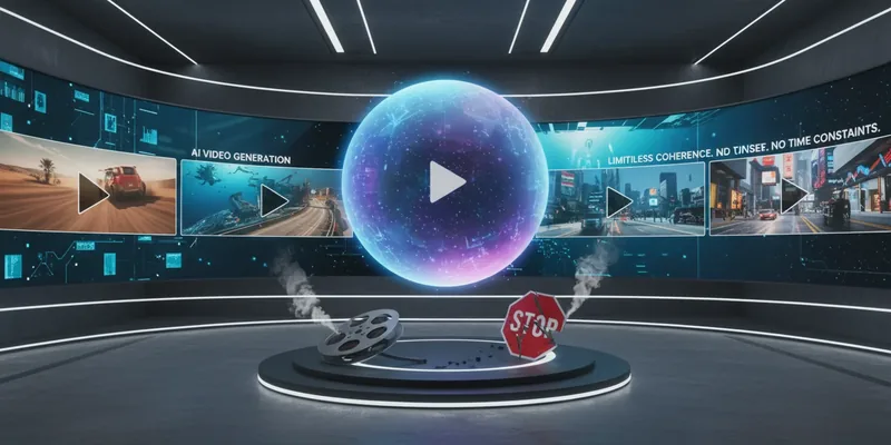 **Fim do "Drift": IA Agora Gera Vídeos Sem Limites de Tempo e Coerência Garantida**