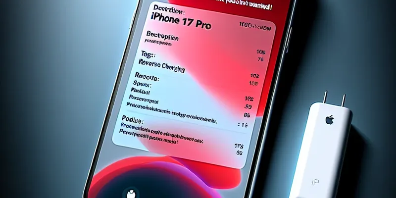 iPhone 17 Pro: O Powerbank Secreto da Apple que Você Sempre Quis Ter!