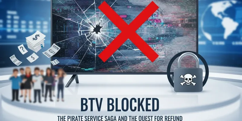 BTV Bloqueado: A Saga do Serviço Pirata e a Busca por Reembolso