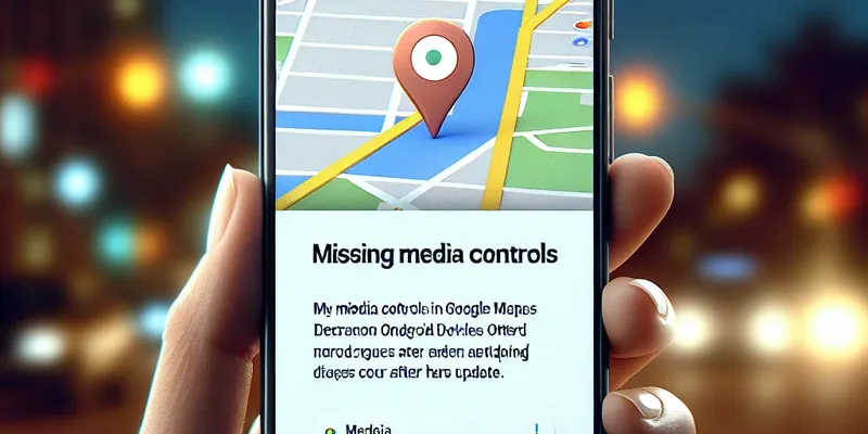 Google Maps Sem Música? Controles de Mídia Desaparecem no Android!