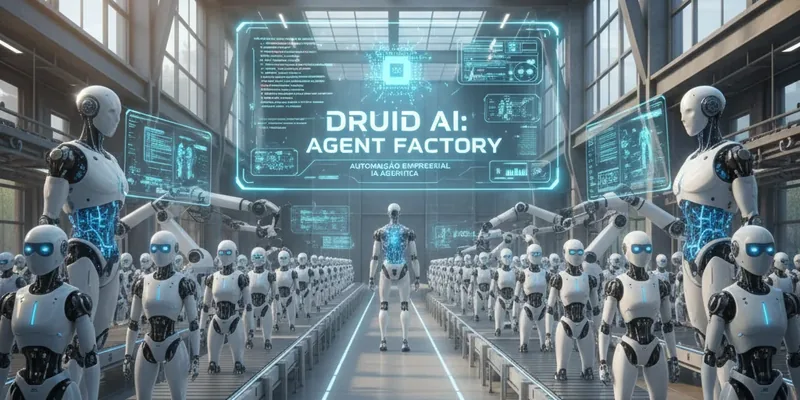 A 'Fábrica de Agentes' da Druid: Onde a IA se Torna a Arquiteta de Seu Próprio Exército Digital