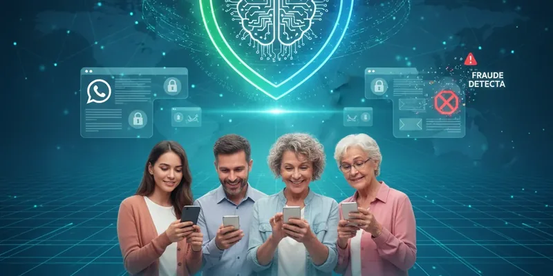 Chega de Golpes! WhatsApp e Messenger Armam-se com IA e Alertas para Proteger Você