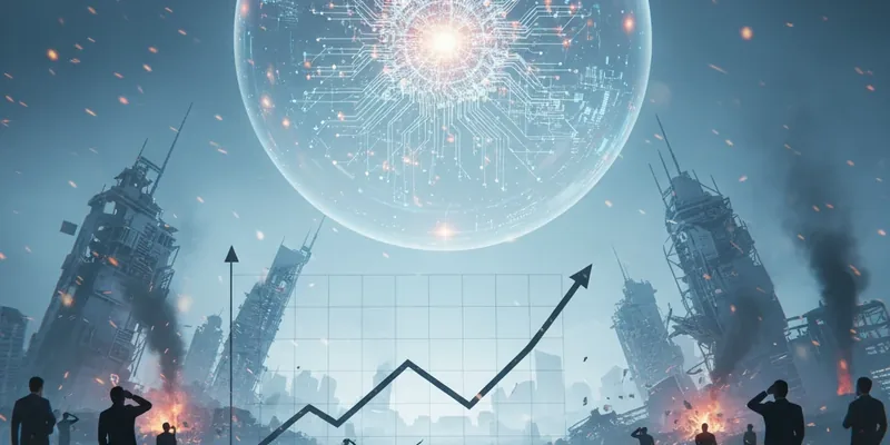 Bolha de IA: O Medo de uma Nova Crise Financeira Está no Ar