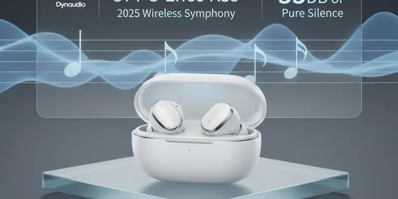 OPPO Enco X3s: A Sinfonia Sem Fio de 2025 com Dynaudio e 55dB de Puro Silêncio!