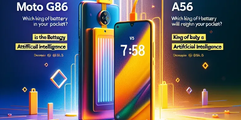 Moto G86 vs. Galaxy A56: Qual Rei da Bateria e da Inteligência Artificial Reinará no Seu Bolso?