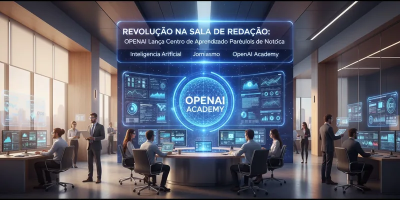 Revolução na Sala de Redação: OpenAI Lança Centro de Aprendizado para Veículos de Notícia