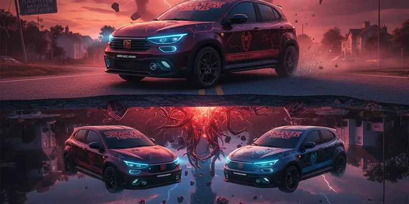 Mundo Invertido no Asfalto: Fiat Pulse Abarth Invoca Stranger Things em Edição Limitada de Arrepiar!