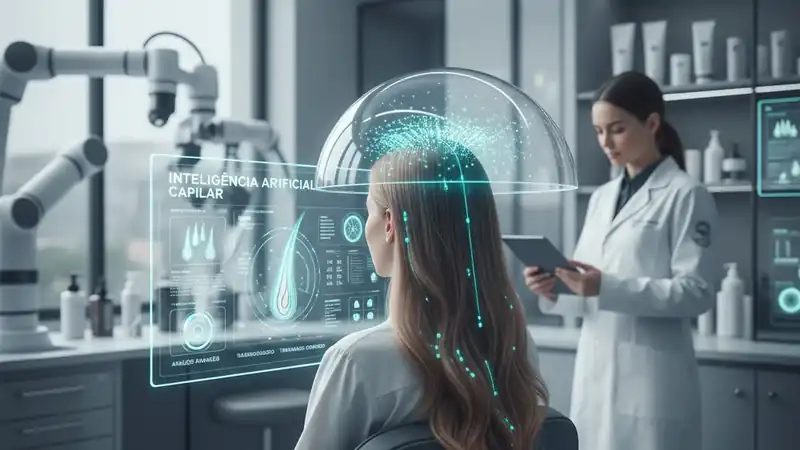A Inteligência Artificial Capilar: Como a Tecnologia Está Revolucionando o Cuidado com o Cabelo