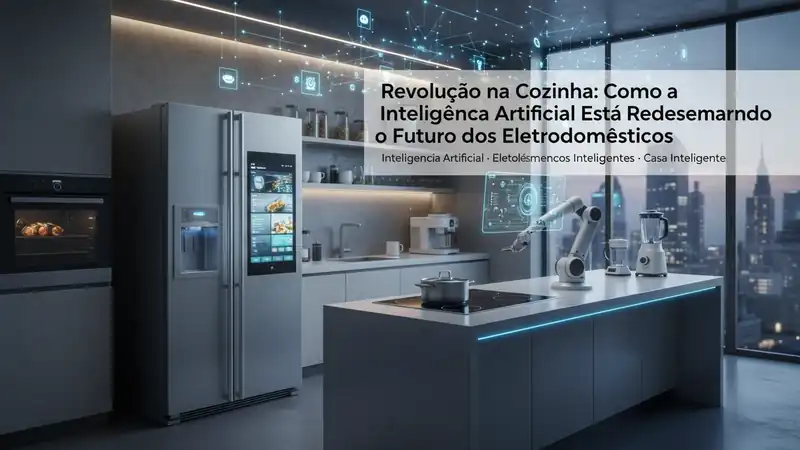 Revolução na Cozinha: Como a Inteligência Artificial Está Redesenharndo o Futuro dos Eletrodomésticos