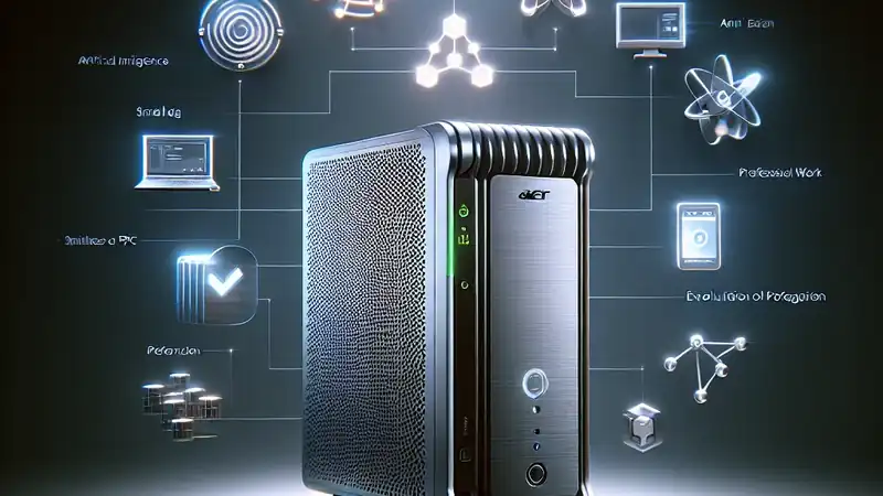 ## Acer Veriton GN100: O Mini PC que Desafia Gigantes da IA e Redefine o Trabalho Profissional
