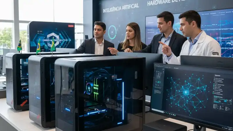 Lenovo Reforça Presença no Mercado Brasileiro com Workstations de Alto Desempenho e Minicomputador de IA