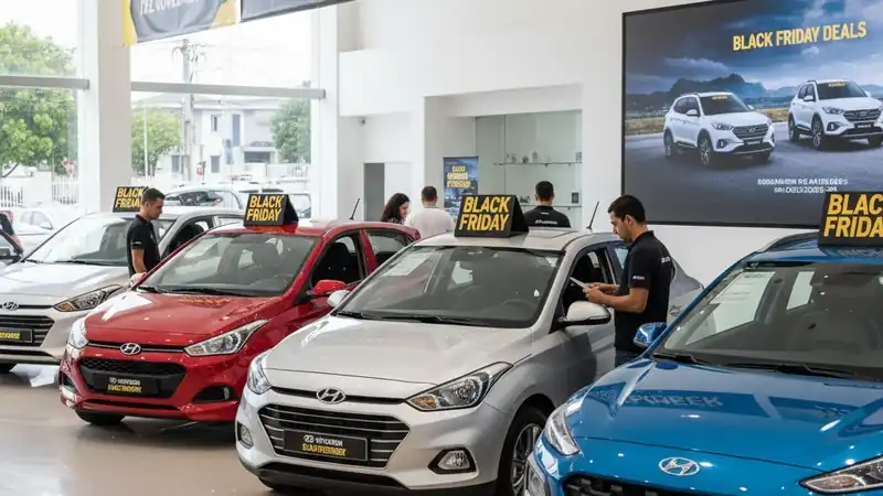 Black November da Hyundai: Descontos Agressivos em HB20, HB20S, Creta e Kona Hybrid