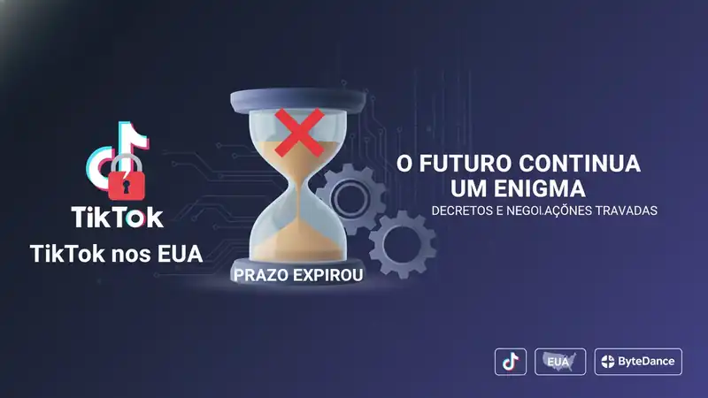 TikTok nos EUA: Prazo Expirou, Mas o Futuro Continua Um Enigma de Decretos e Negociações Travadas